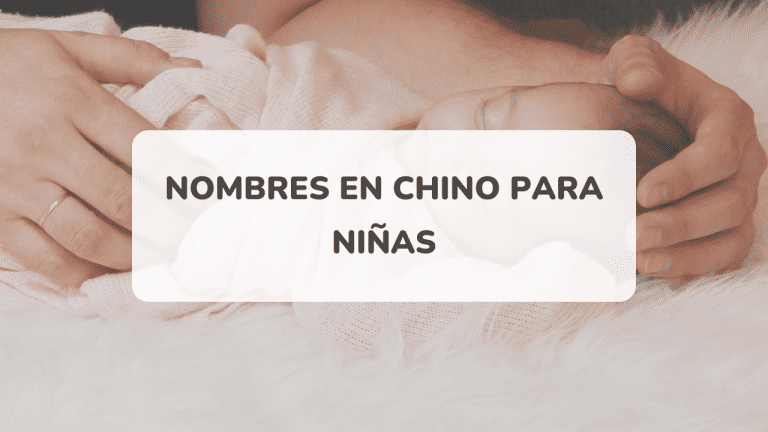 nombres chinos para niña