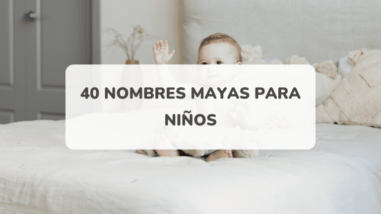 nombres mayas para niños